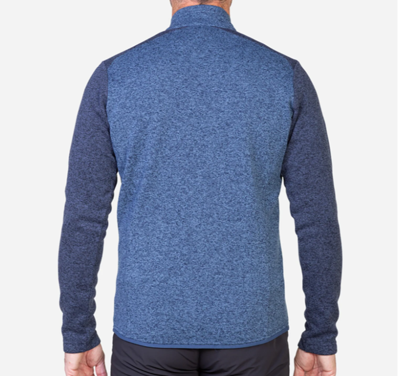 Mountain Equipment Men's Kore Half Zip Jacket in Dusk/Cosmos-2